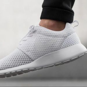 Nike Roshe Run Breeze white - size 10